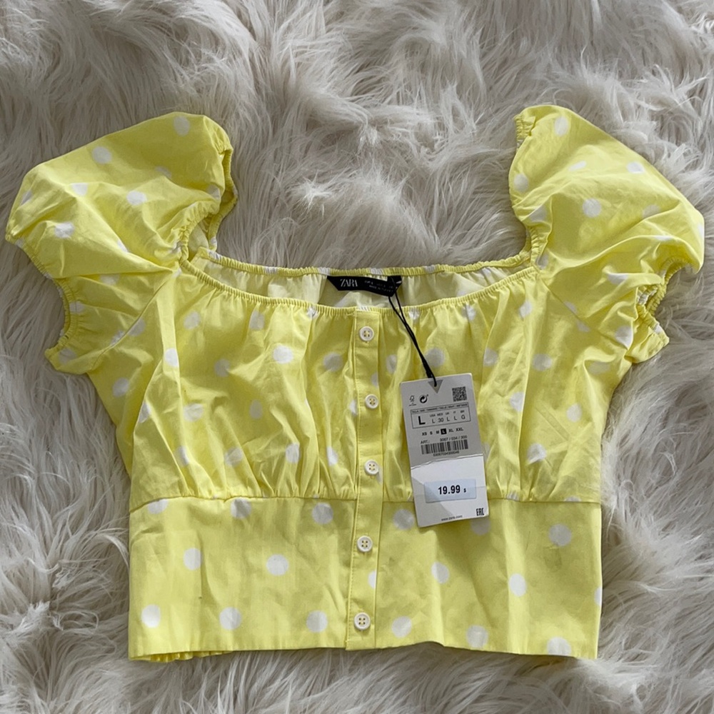 Zara NWT top size large